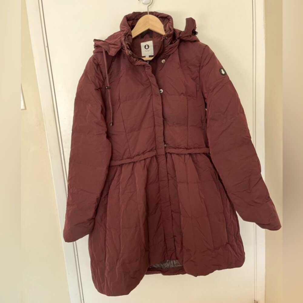 Snow Man Womens down coat purple size M